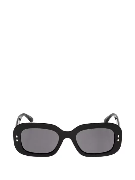 Ochelari de soare Isabel Marant cu imprimeu geometric negru