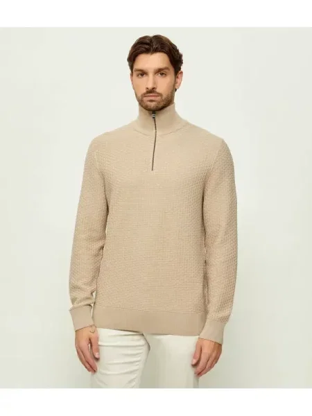 BOSS BLACK Pulover H-Ulicio negru