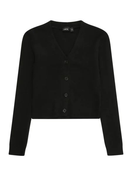 LMTD Geacă tricotată NLFLodet' negru