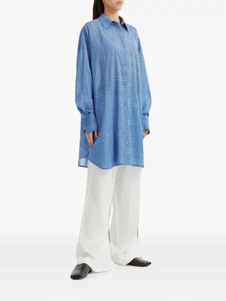 Pantaloni Toteme cu cordon alb
