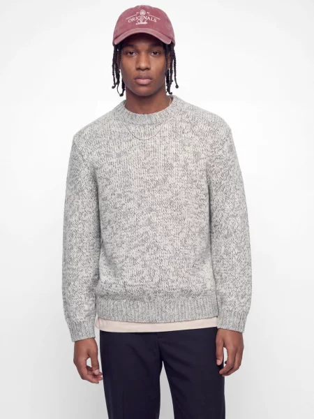 JACK & JONES Pulover JORMONTREAL amestecat gri