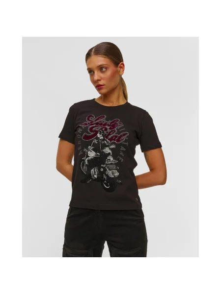 Tricou pentru femei Aeronautica Militare negru