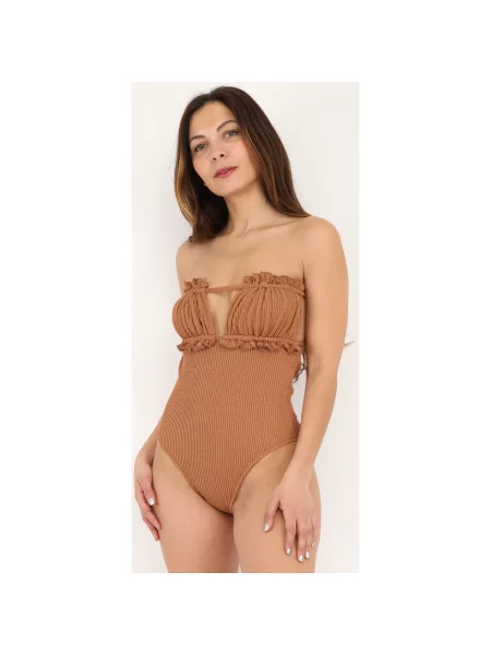 Kupaći kostim La Modeuse smeđa