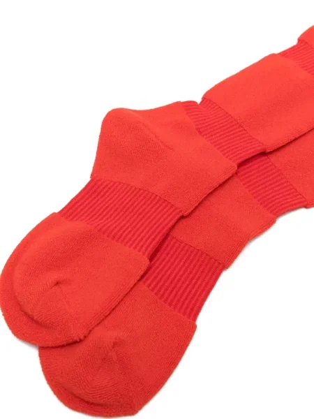 Șosete Issey Miyake cu nervuri roșu