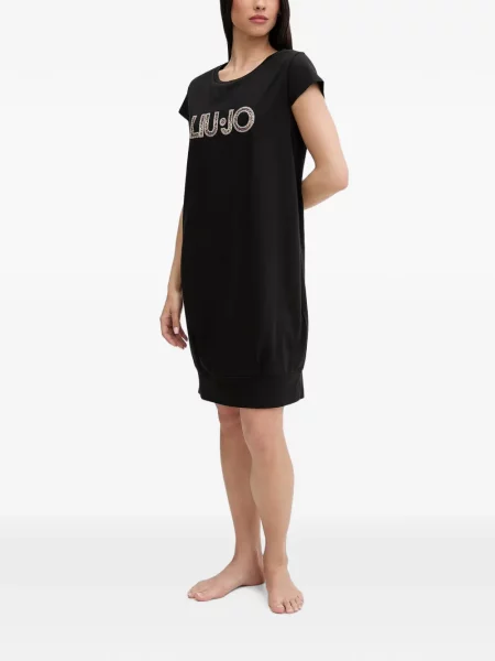 Scurt rochie midi Liu Jo cu imagine negru