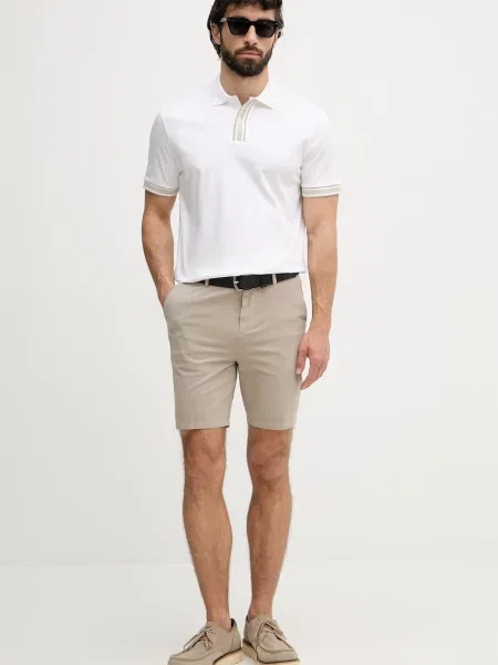 BOSS polo majica Parlay bež