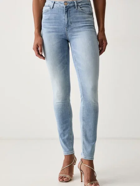 Guess blugi skinny pentru femei SKINNY albastru