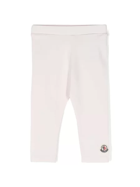 Legginsy dziecięce Moncler Enfant różowe
