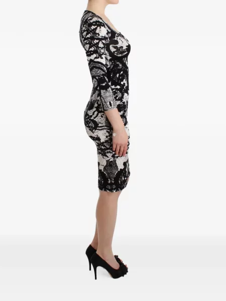 Rochie mini Roberto Cavalli alb