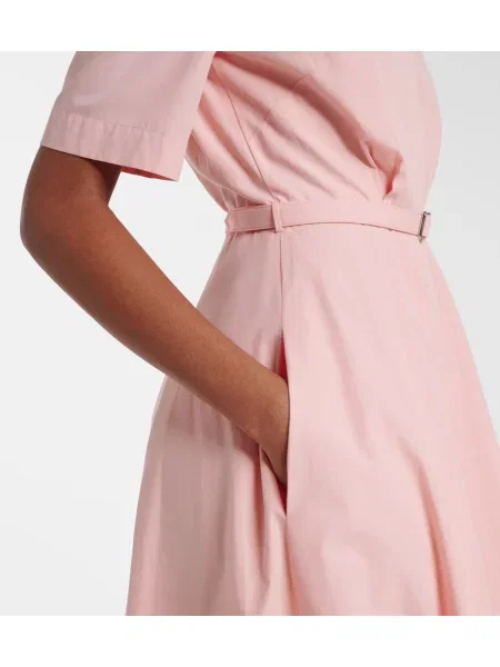 Cu centură rochie midi Emilia Wickstead roz
