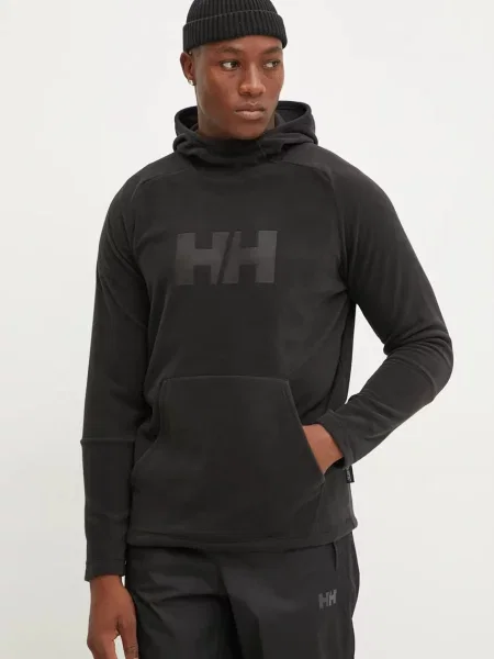 Geacă Helly Hansen cu glugă negru