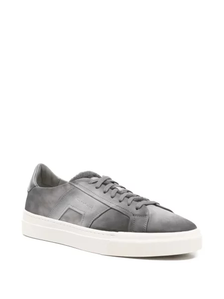 Sneakerși Santoni gri