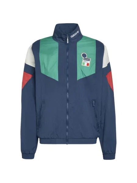 Hanorac Adidas cu broderie retro alb