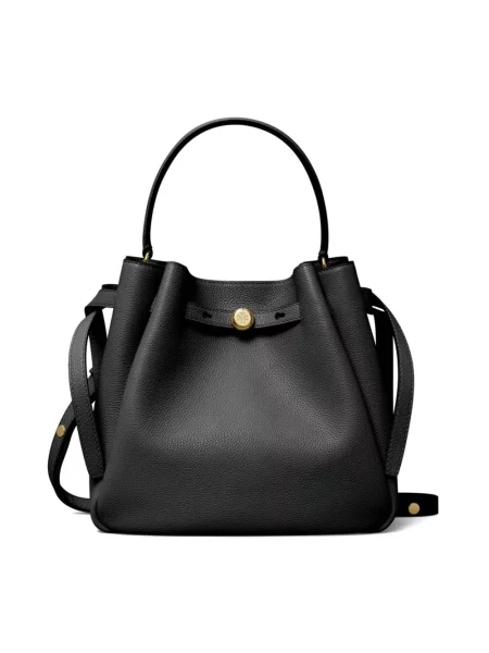 Torebka Tory Burch skórzana czarna