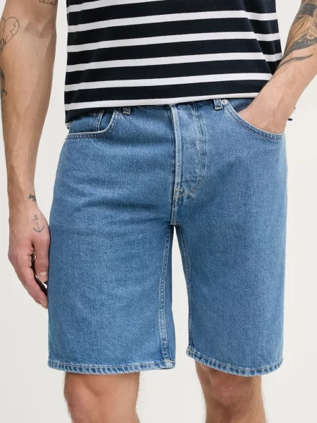 Džínové šortky Pepe Jeans LOOSE SHORT modrá