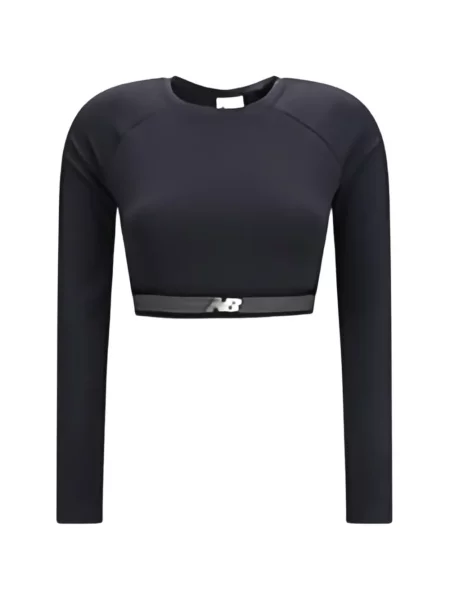 Lung top New Balance negru