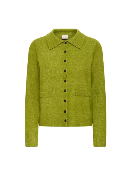 Dzianinowy sweter Ichi zielony