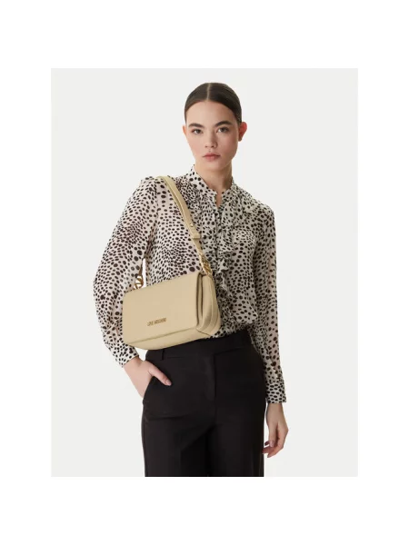 Torebka LOVE MOSCHINO beżowa