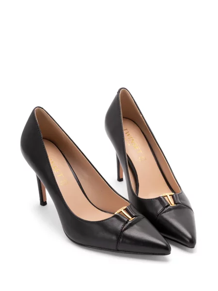 Pantofi cu toc Twinset negru