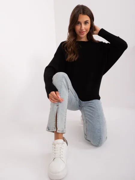 Pulover Fashionhunters negru