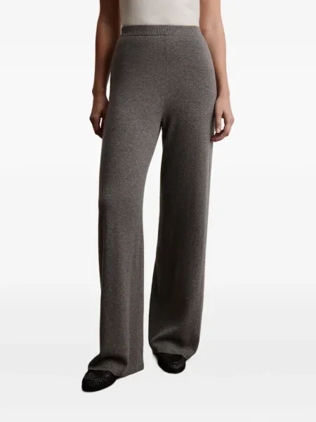 Pantaloni 12 Storeez tricotate gri