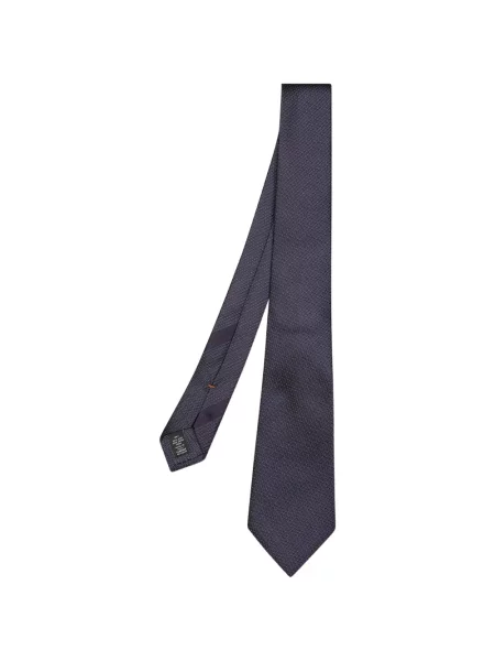 Cravată Zegna de mătase albastru