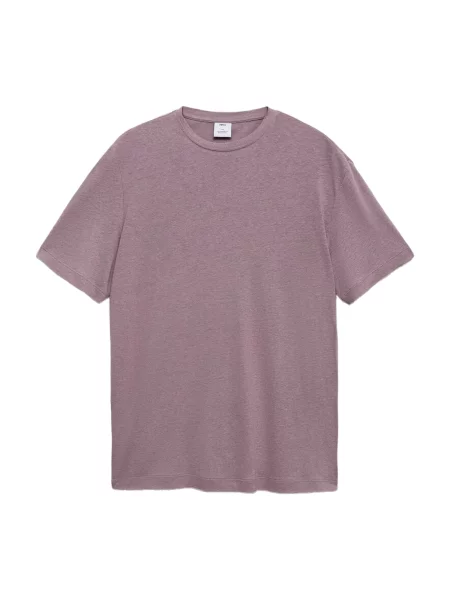 MANGO MAN Tričko LIMAN levanduľová