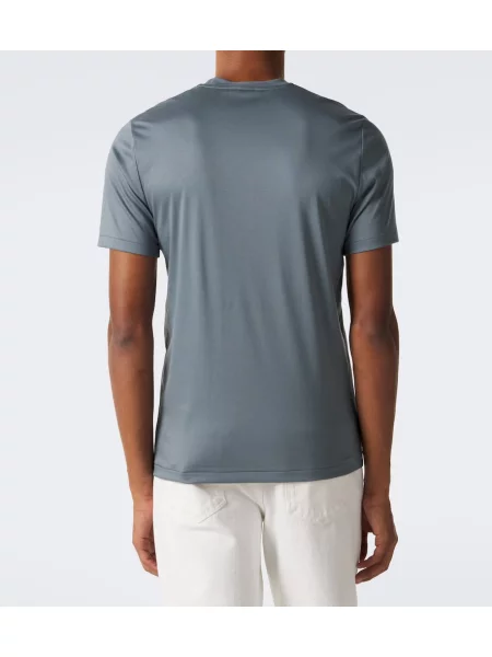 Tricou Zimmerli din jerseu negru