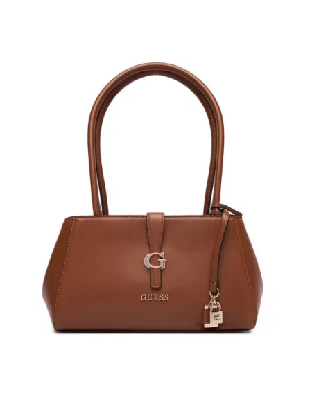 Дамска чанта Guess Carrie кафяв