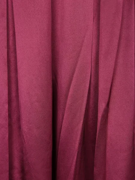 Pantaloni palazzo Danamé din satin violet