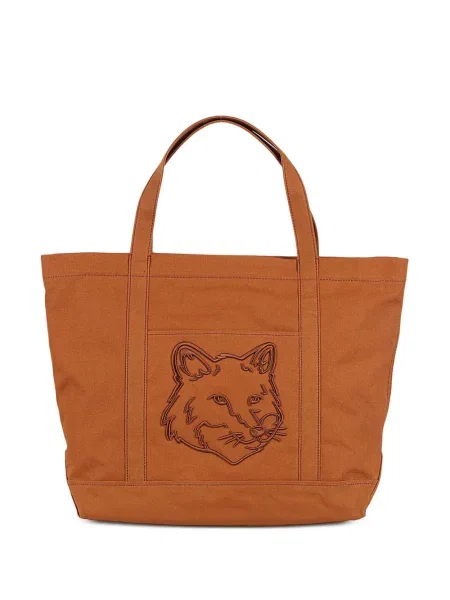 Geantă Maison Kitsune maro