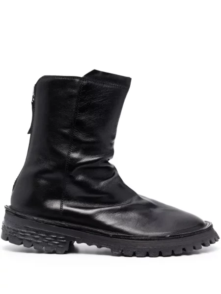 Cizme scurte Moma din piele negru