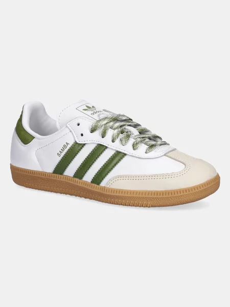 Δερμάτινα αθλητικά παπούτσια adidas Originals Samba Og W άσπρο λευκό