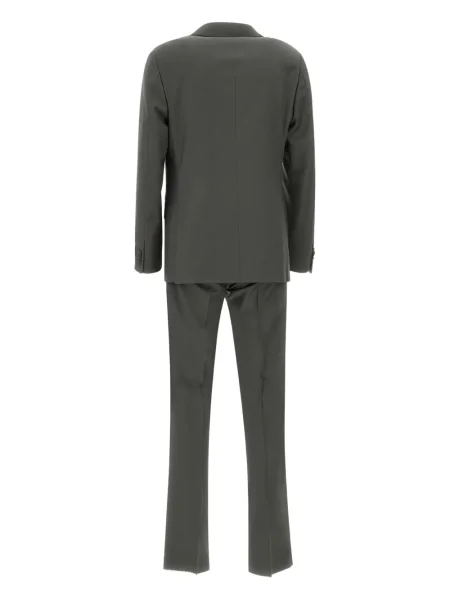 Costum Corneliani de lână de costum gri