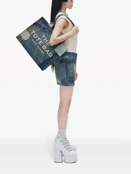 Didelis rankinė Marc Jacobs mėlyna