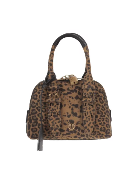 Mała mały torebka skórzana Pinko skórzana czerwona