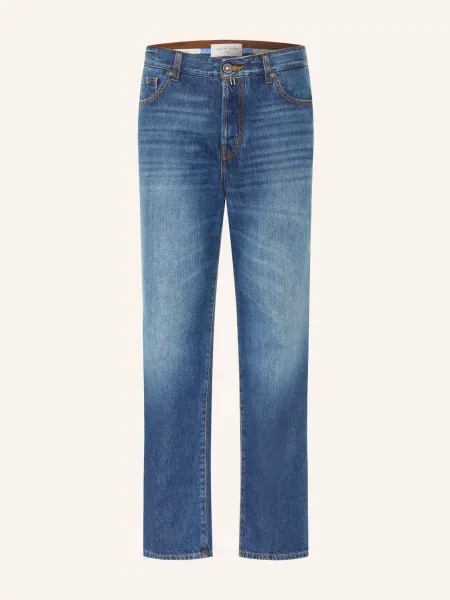 Jacob Cohen Džíny Alex Straight Fit medium blue modré