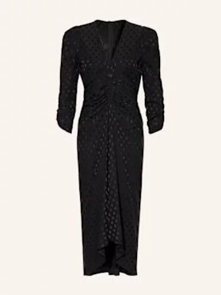 Isabel Marant Sukienka Albini schwarz czarna