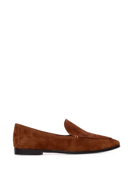 Pantofi loafer Black Suede Studio din piele de căprioară negru