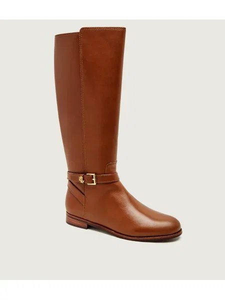 LAUREN RALPH LAUREN De piele cizme de echitație Brooke