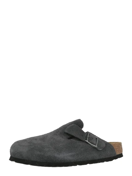 BIRKENSTOCK Pantofle Boston tmavě šedá