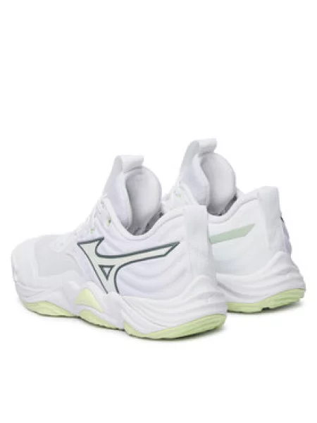 Mizuno Batai uždaroms aikštelėms Wave Momentum Elite balta