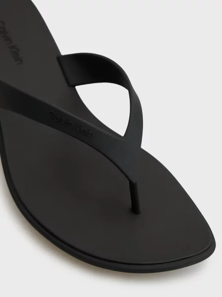 Мюлі Calvin Klein на низьких підборах чорні