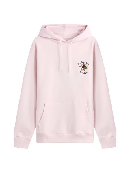 Bluza z kapturem Drole De Monsieur różowa