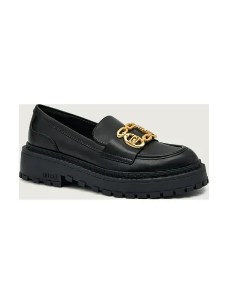 Liu Jo De piele pantofi loafer RUMI 34 negru
