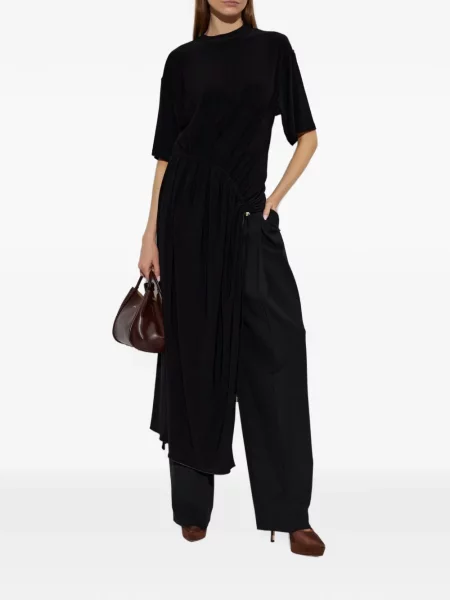 Top Sportmax asimetric negru