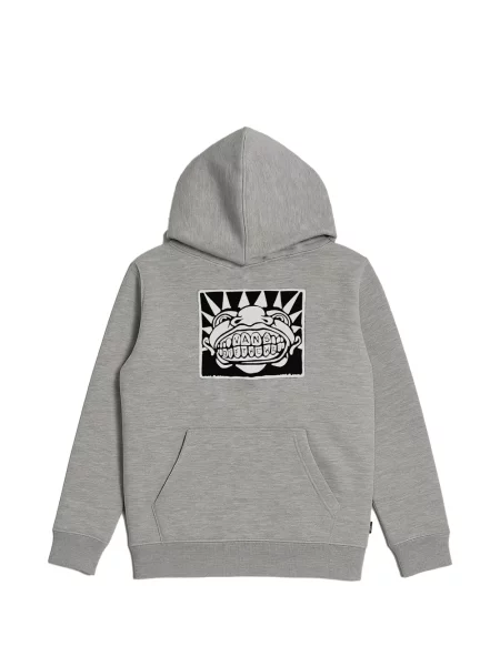 Bluza z kapturem dziecięca Vans szara