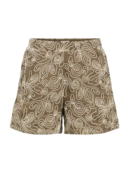 OBJECT Pantaloni OBJKERRY nisipiu alb