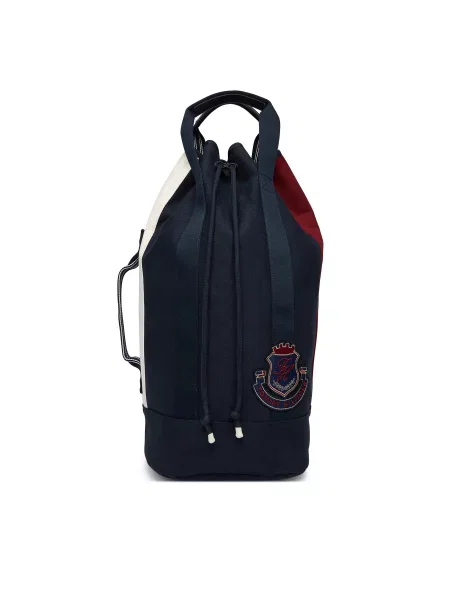 Τσάντα χιαστί Tommy Hilfiger με αυτόγραφο μπλε