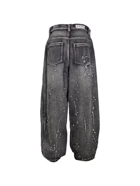 Blugi cu picior larg Mostly Heard Rarely Seen negru